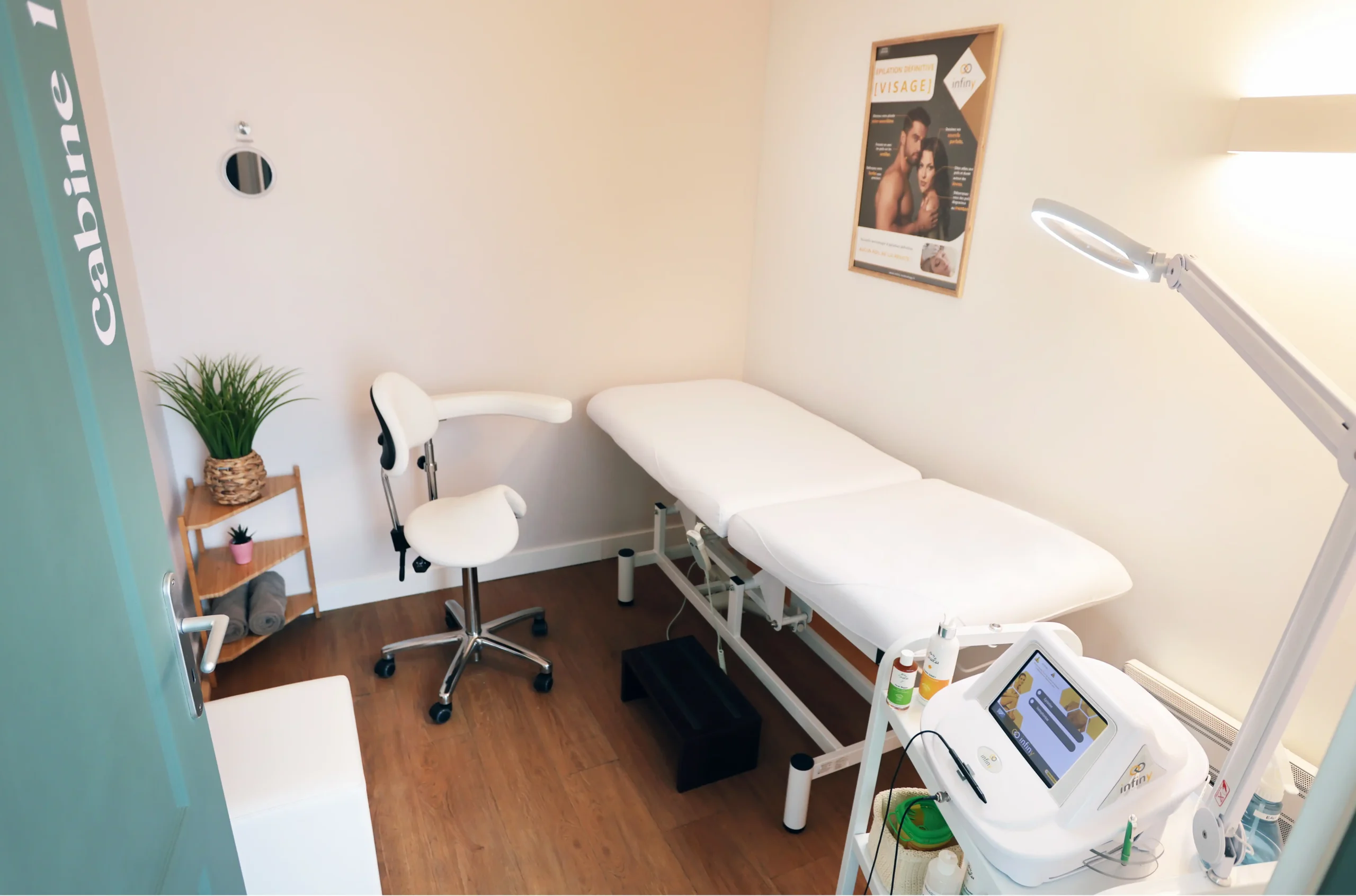 Cabine Haute frequence epilation definitive electrolyse, haute frequence essence yelle montpellier